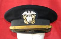 Bellissimo berretto da ufficiale USA della marina ww2 U.S. NAVY n.2